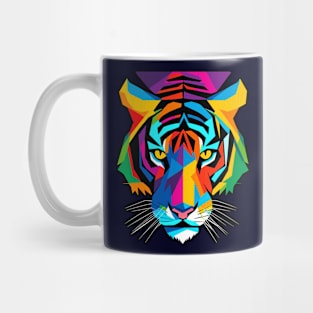 Spy Tiger pop art Mug